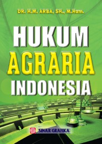 HUKUM AGRARIA INDONESIA