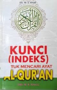 KUNCI (INDEKS) : Untuk Mencari Ayat Al-Qur'an