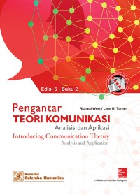 PENGANTAR TEORI KOMUNIKASI : Analisis dan Aplikasi (Buku 2)