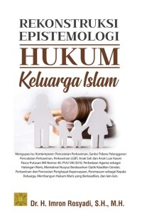 REKONSTRUKSI EPISTEMOLOGI HUKUM KELUARGA ISLAM