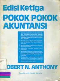 Edisi Ketiga POKOK POKOK AKUNTANSI